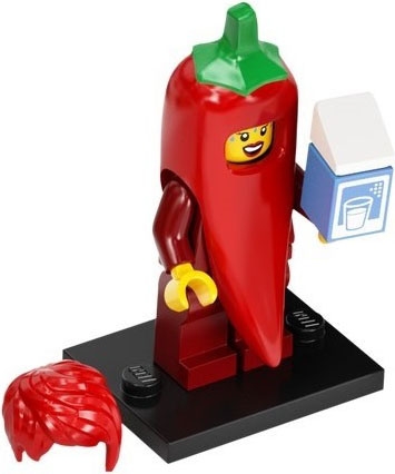 LEGO® 71032 minifigurky 22. série - 02. Kostým Chilli papričky