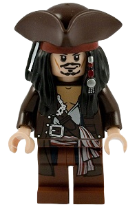 LEGO® Pirates of the Caribbean (4195) - Captain Jack Sparrow with Tricorne