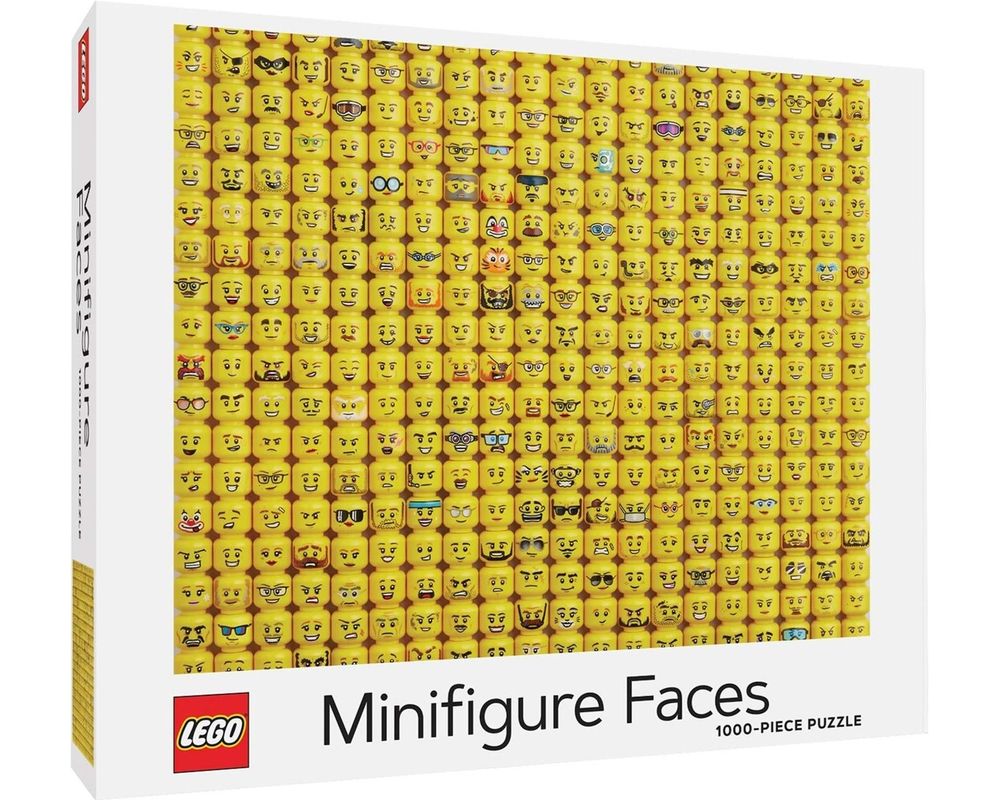 LEGO® 5007070 Puzzle Tváře minifigurek – 1 000 dílků