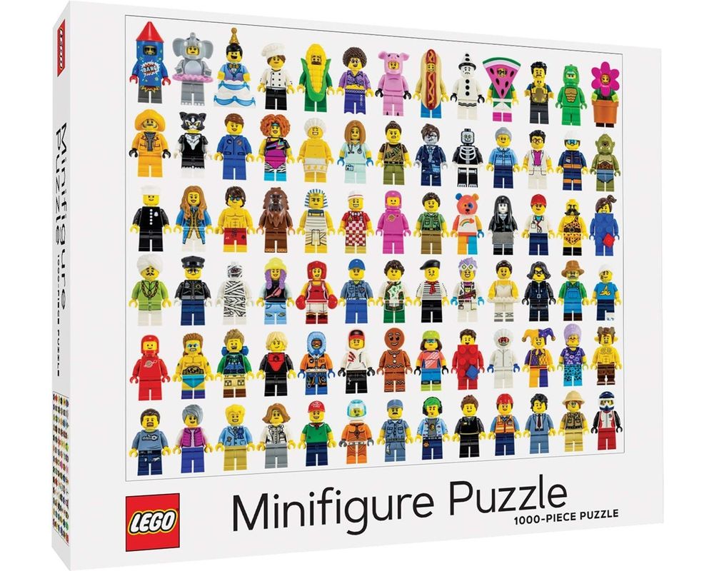 LEGO® 5007071 Puzzle Minifigurky – 1 000 dílků