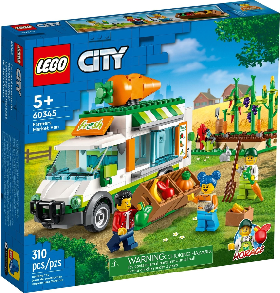 LEGO® CITY 60345 Dodávka na farmářském trhu