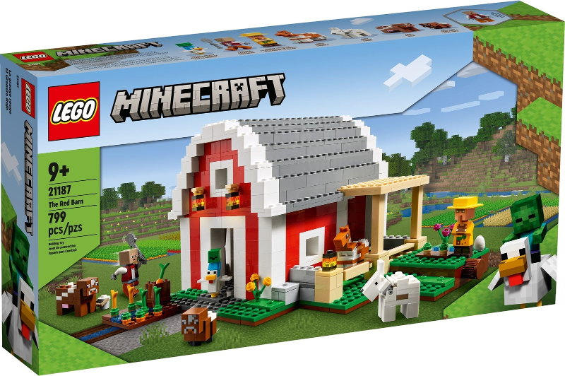 LEGO® Minecraft 21187 Červená stodola