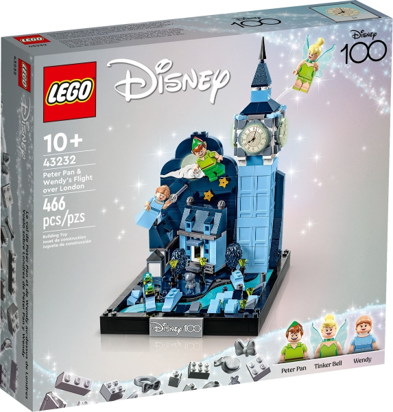 LEGO® Disney™ 43232 Let Petra Pana a Wendy nad Londýnem