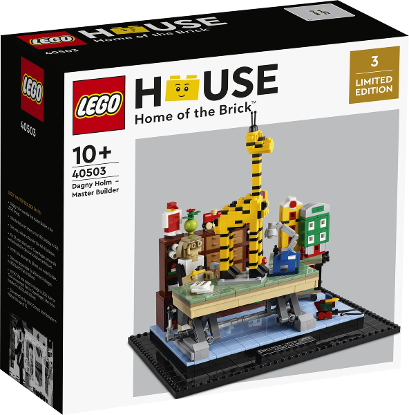 LEGO® 40503 Dagny Holm - Master Builder + volná rodinná vstupenka do Muzea LEGA Tábor v hodnotě 470 Kč
