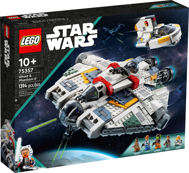 LEGO® STAR WARS 75357 Stín & Fantom II + volná rodinná vstupenka do Muzea LEGA Tábor v hodnotě 490 Kč