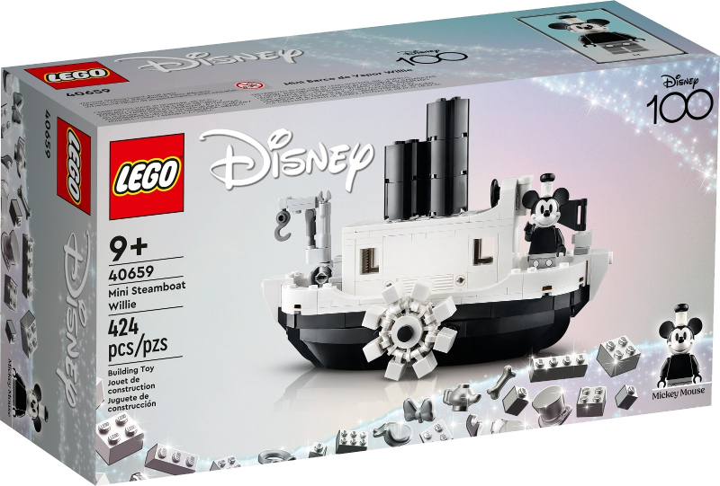 LEGO® Disney™ 40659 Mini parník Willie