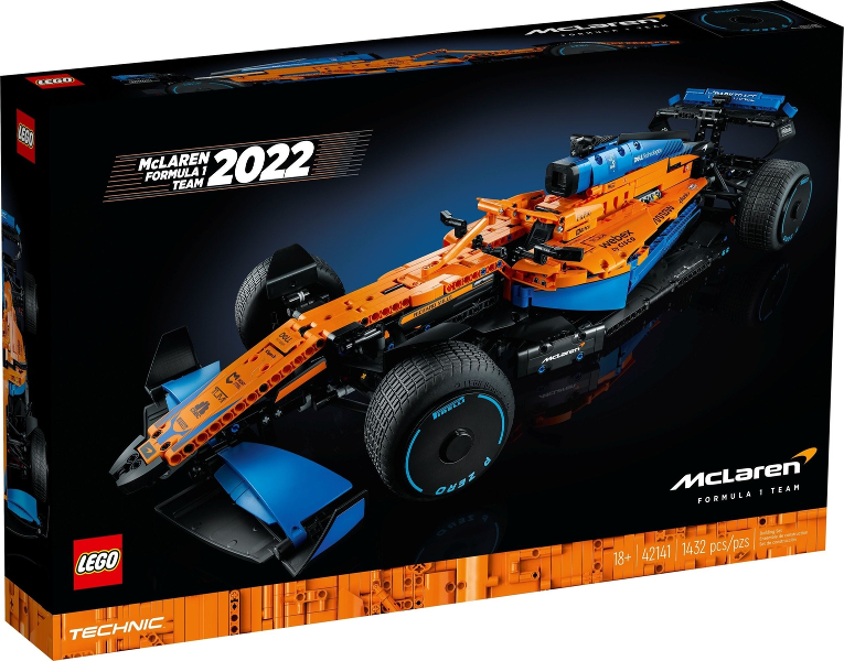 LEGO® Technic 42141 Závodní auto McLaren Formule 1 + volná rodinná vstupenka do Muzea LEGA Tábor v hodnotě 430 Kč