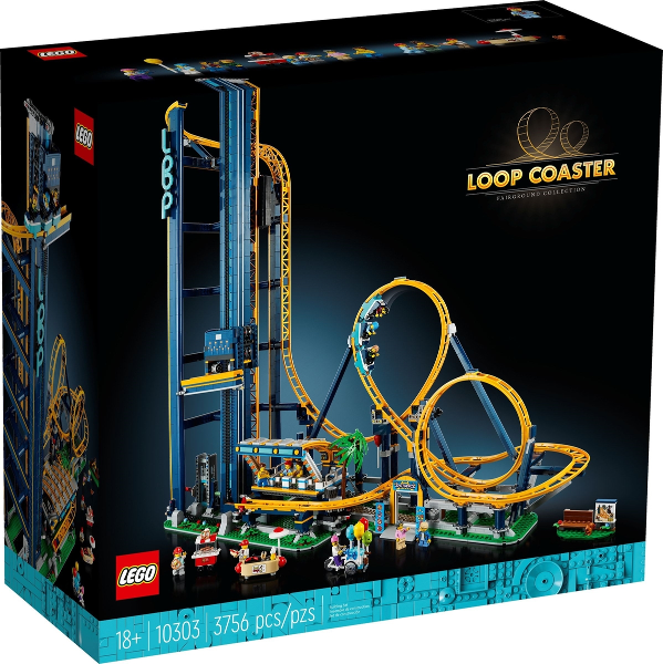 LEGO® Creator 10303 Horská dráha + volná rodinná vstupenka do Muzea LEGA Tábor v hodnotě 490 Kč