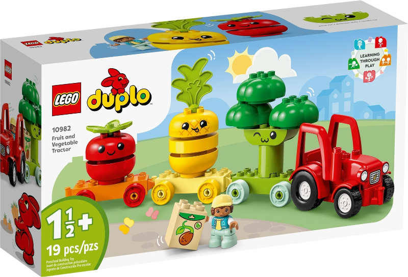 LEGO® DUPLO 10982 Traktor se zeleninou a ovocem
