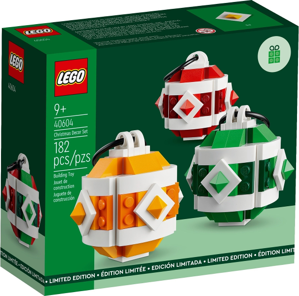 LEGO® 40604 Sada vánočních ozdob