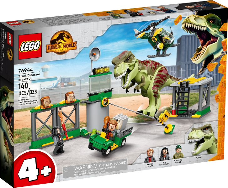 LEGO® Jurassic World 76944 Útěk T-rexe