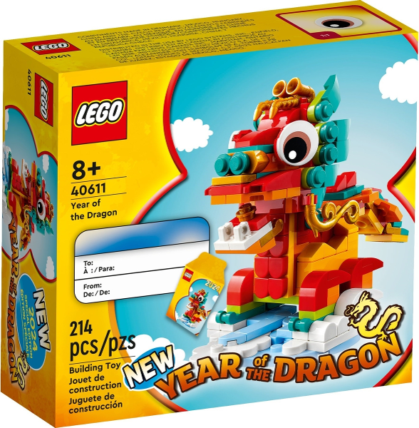 LEGO® 40611 Year of the Dragon (Rok draka)