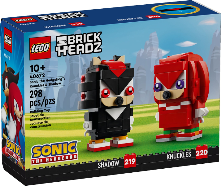 LEGO® BrickHeadz 40672 Sonic the Hedgehog™: Knuckles a Shadow