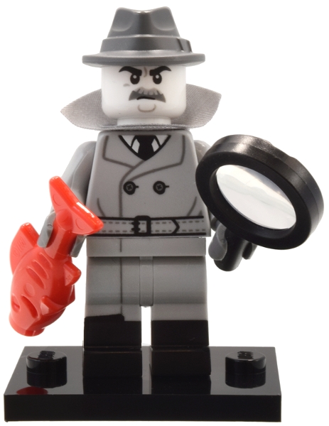 LEGO® 71045 minifigurky 25. série - 01. Retro detektiv