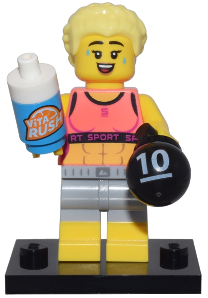 LEGO® 71045 minifigurky 25. série - 07. Instruktorka fitness