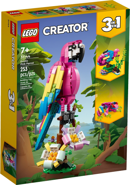 LEGO® Creator 31144 Exotický růžový papoušek