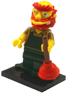 LEGO® 71009 minifigurky The Simpsons - 13. Školník Willie