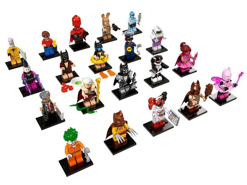 LEGO® 71017 minifigurky The LEGO BATMAN Movie - kompletní sada všech 20-ti figurek