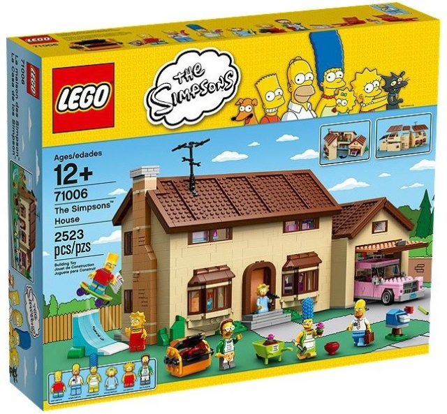 LEGO® 71006 The Simpsons House + volná rodinná vstupenka do Muzea LEGA Tábor v hodnotě 490 Kč