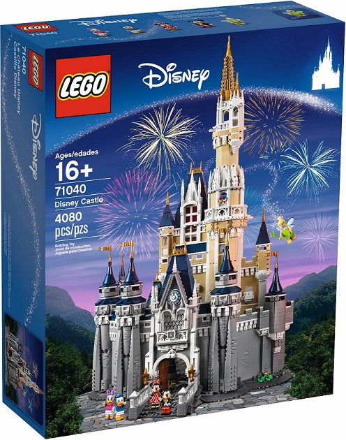 LEGO® DISNEY 71040 Disney Castle + volná rodinná vstupenka do Muzea LEGA Tábor v hodnotě 490 Kč