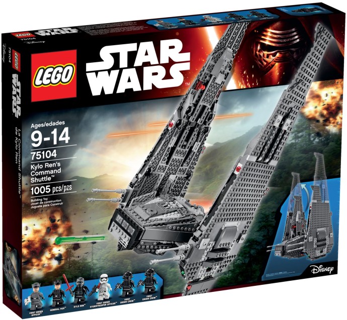 LEGO® Star Wars 75104 Kylo Ren’s Command Shuttle™ (Kylo Renova velitelská loď)