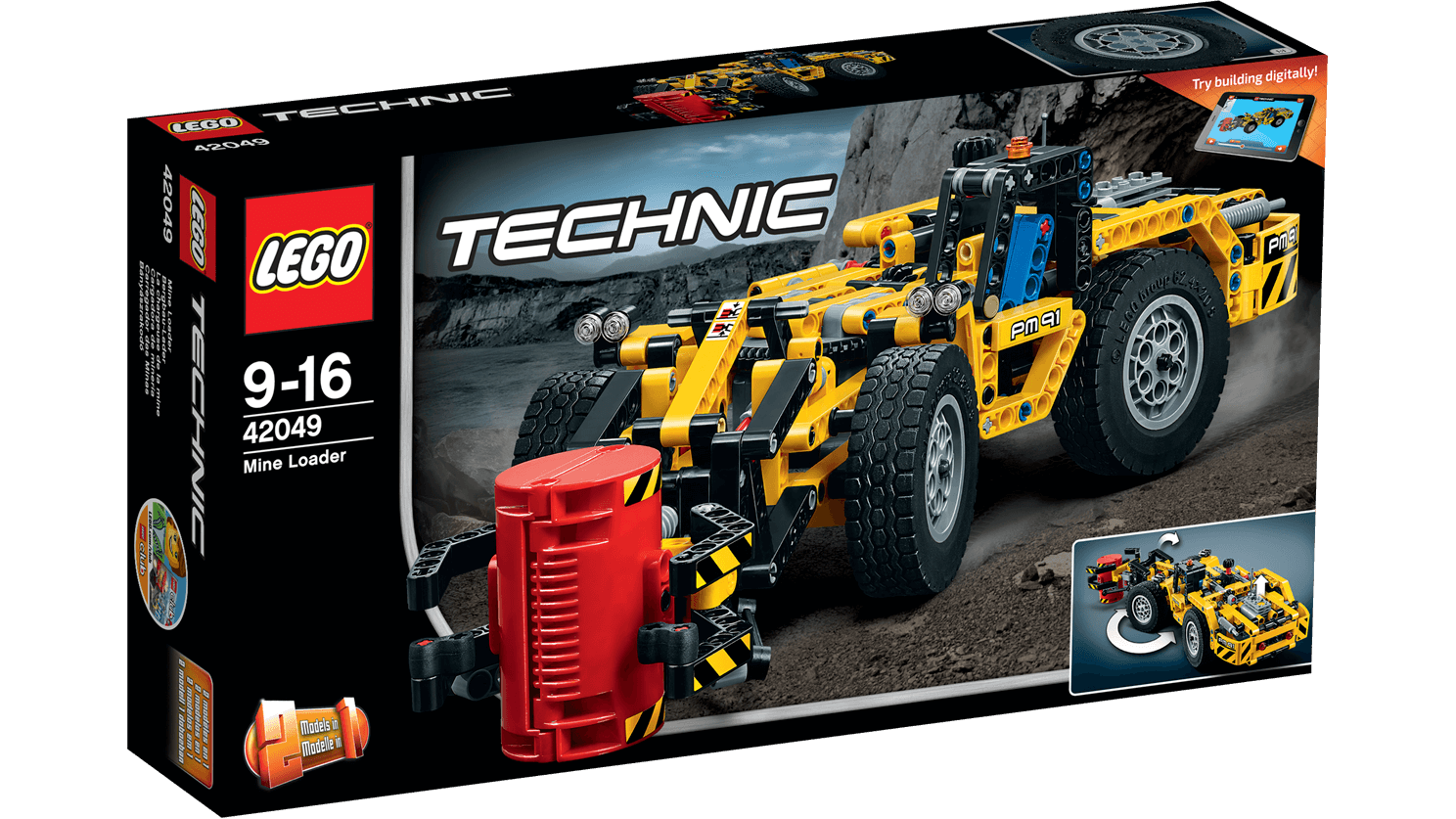 LEGO® TECHNIC 42049 Důlní nakladač