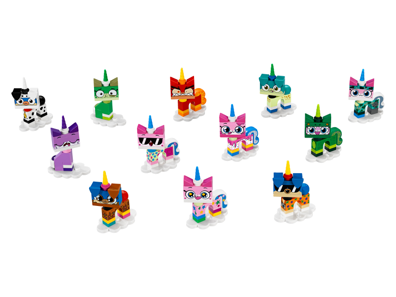 LEGO® 41775 minifigurky UNIKITTY! - kompletní sada všech 12-ti figurek