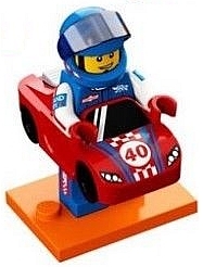 LEGO® 71021 minifigurky 18. série - 13. Race Car Guy