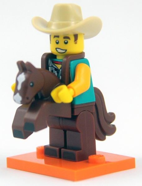 LEGO® 71021 minifigurky 18. série - 15. Cowboy Costume Guy