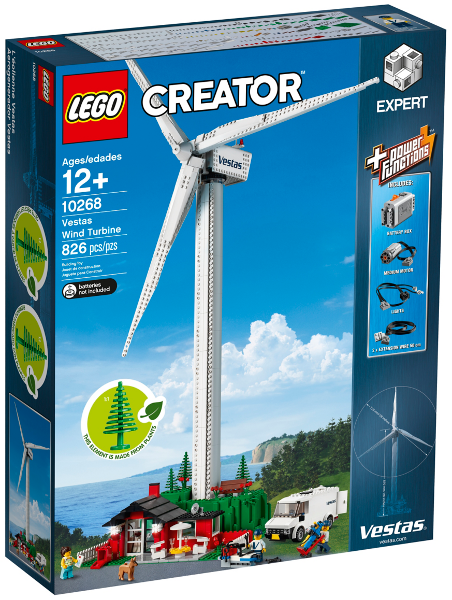 LEGO® Creator 10268 Větrná turbína Vestas + volná rodinná vstupenka do Muzea LEGA Tábor v hodnotě 490 Kč