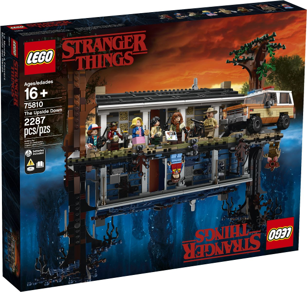 LEGO® Stranger Things 75810 Upside Down + volná rodinná vstupenka do Muzea LEGA Tábor v hodnotě 490 Kč