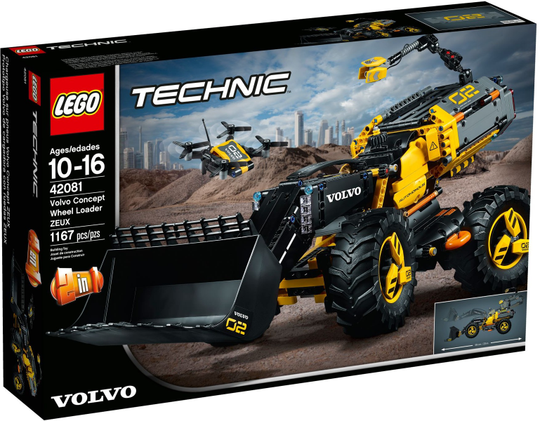 LEGO® Technic 42081 Volvo koncept kolového nakladače ZEUX