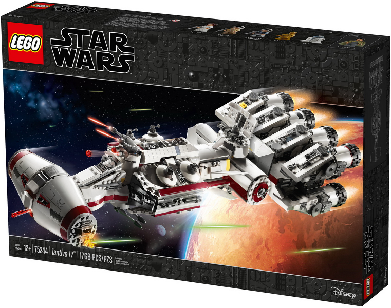 LEGO® STAR WARS 75244 Tantive IV™ + volná rodinná vstupenka do Muzea LEGA Tábor v hodnotě 490 Kč