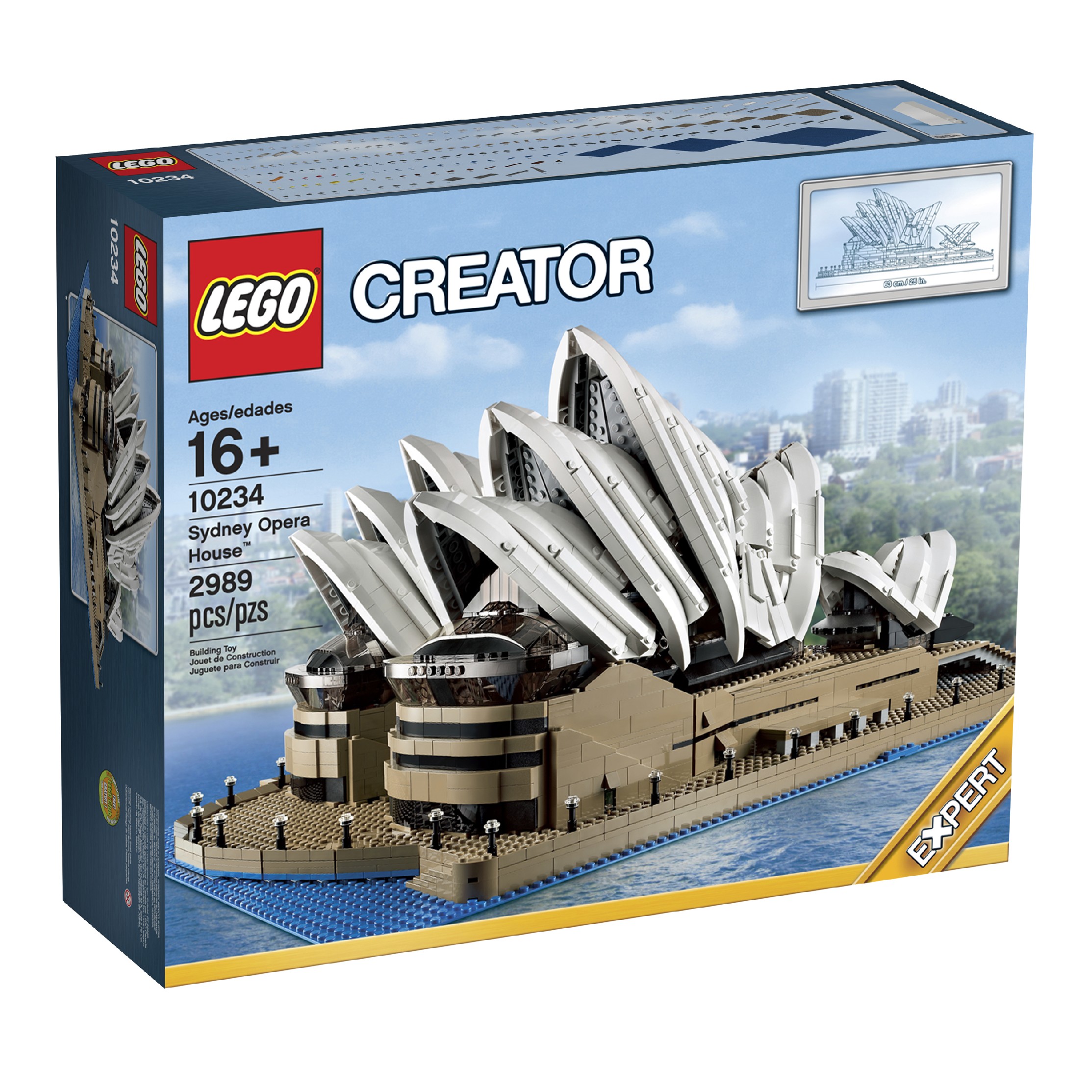 LEGO® Creator 10234 Sydney Opera House + volná rodinná vstupenka do Muzea LEGA Tábor v hodnotě 490 Kč