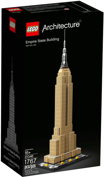 LEGO® Architecture 21046 Empire State Building + volná rodinná vstupenka do Muzea LEGA Tábor v hodnotě 490 Kč