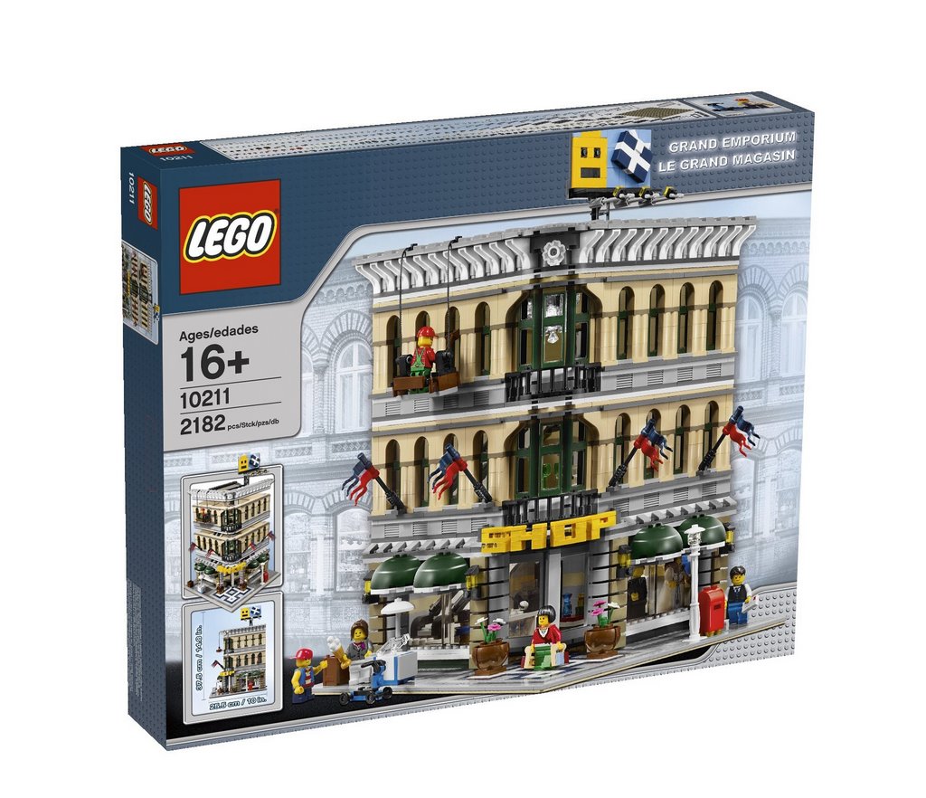 LEGO® 10211 Grand Emporium + volná rodinná vstupenka do Muzea LEGA Tábor v hodnotě 490 Kč