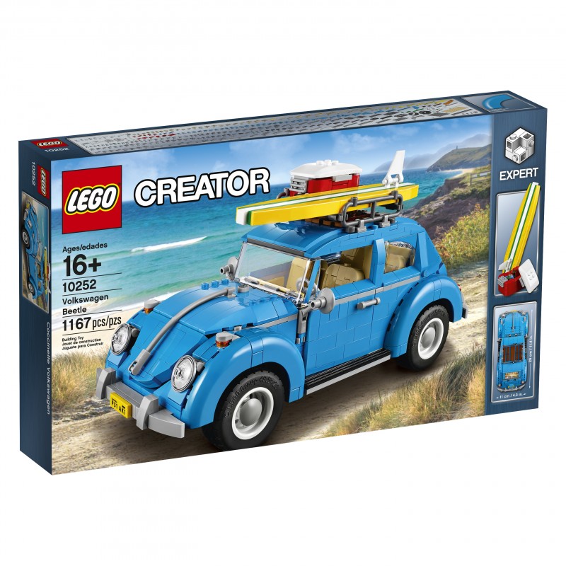 LEGO® 10252 Creator Volkswagen Beetle + volná rodinná vstupenka do Muzea LEGA Tábor v hodnotě 490 Kč