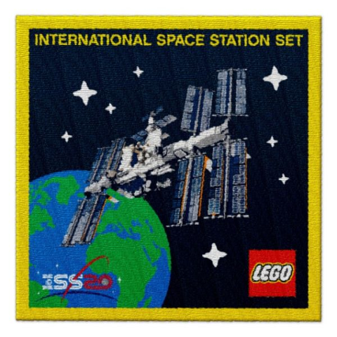 LEGO® 5006148 Patch, International Space Station Set, exclusive