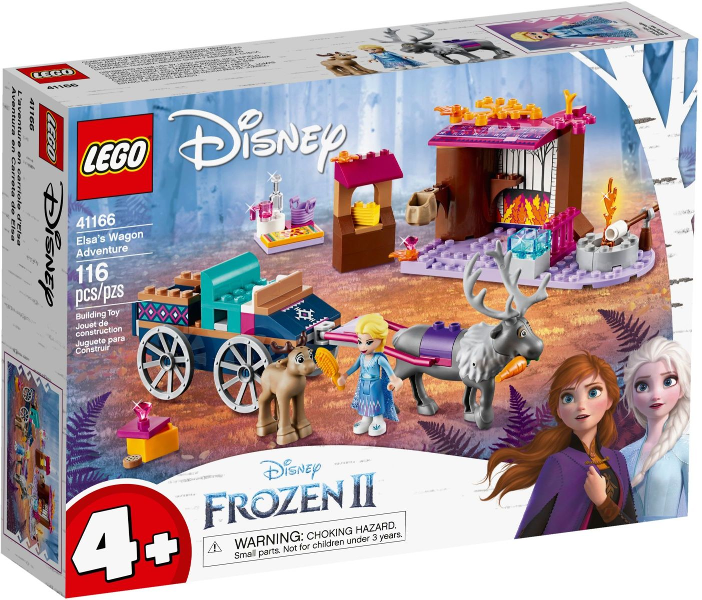 LEGO® FROZEN II 41166 Elsa a dobrodružství s povozem