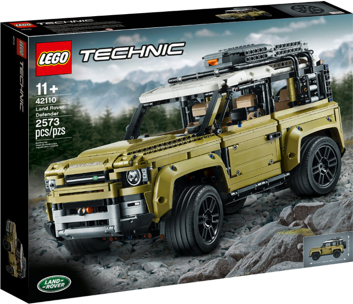 LEGO® TECHNIC 42110 Land Rover Defender + volná rodinná vstupenka do Muzea LEGA Tábor v hodnotě 490 Kč
