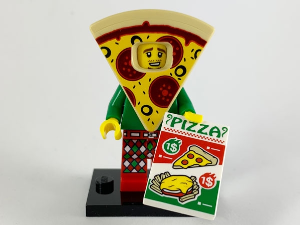 LEGO® 71025 minifigurky 19. série - 10. Pizza Costume Guy