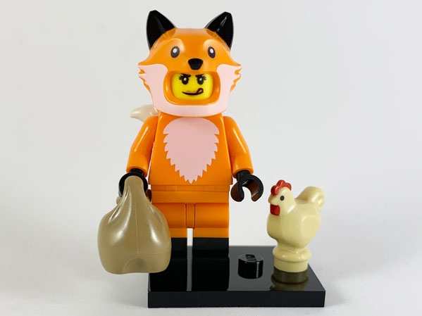 LEGO 71025 minifigurky 19. série - 14. Fox Costume Girl