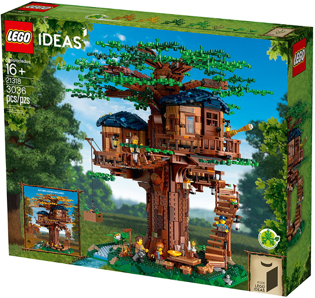 LEGO® Ideas 21318 Dům na stromě + volná rodinná vstupenka do Muzea LEGA Tábor v hodnotě 490 Kč