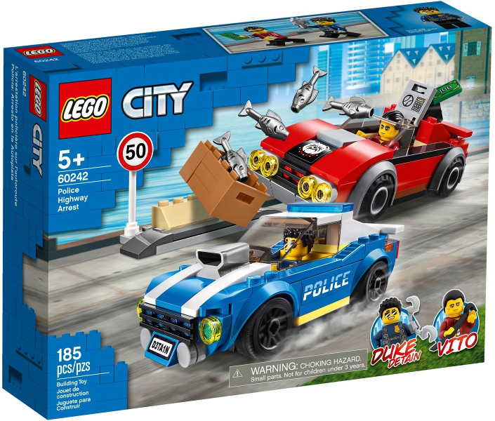 LEGO® City 60242 Policejní honička na dálnici