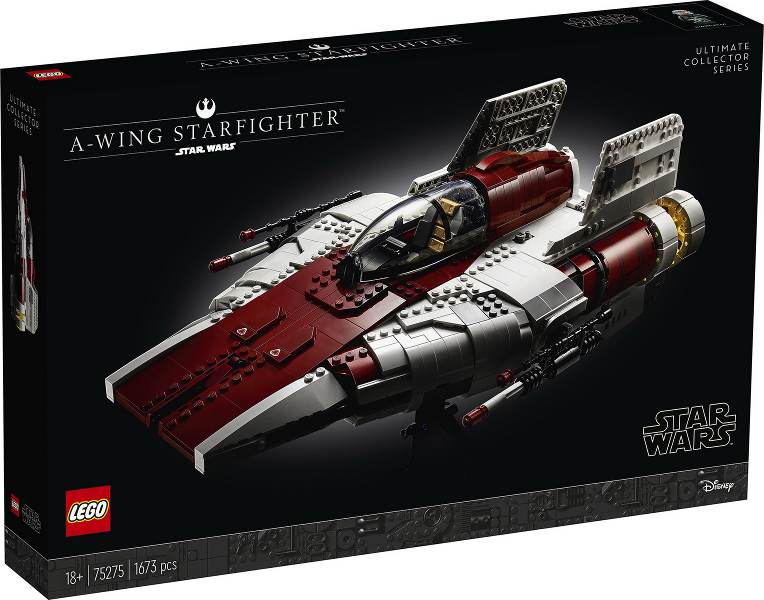 LEGO® STAR WARS 75275 Stíhačka A-wing + volná rodinná vstupenka do Muzea LEGA Tábor v hodnotě 490 Kč