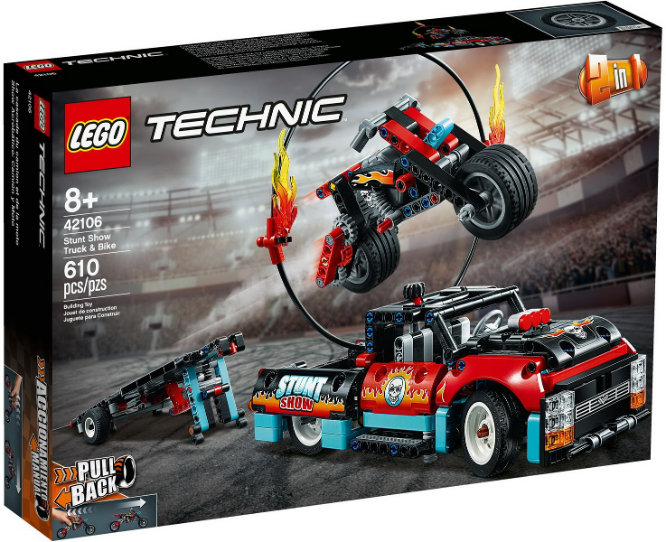 LEGO® TECHNIC 42106 Kaskadérská vozidla