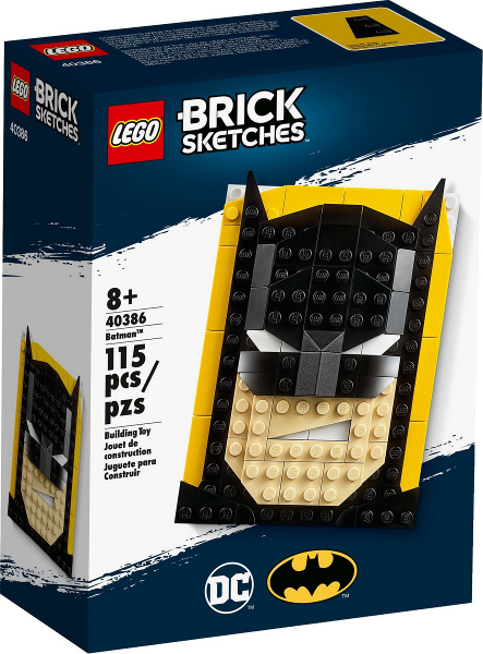 LEGO® Brick Sketches™ 40386 Batman™