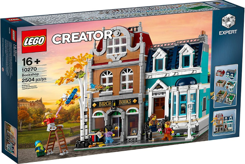 LEGO® Creator 10270 Knihkupectví + volná rodinná vstupenka do Muzea LEGA Tábor v hodnotě 490 Kč