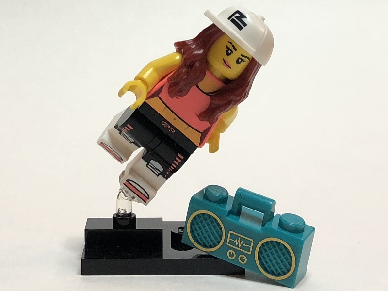 LEGO® 71027 minifigurky 20. série - 02. Breakdancerka