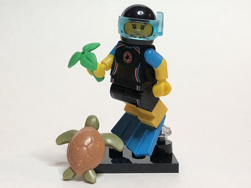 LEGO® 71027 minifigurky 20. série - 12. Mořský záchranář